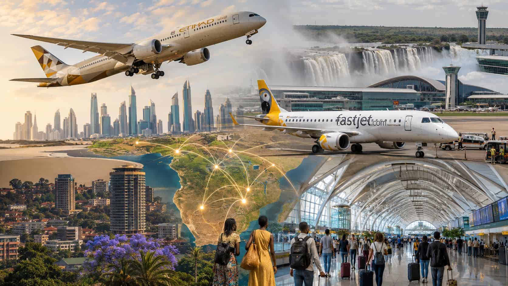 Etihad Airways and Fastjet Zimbabwe Launch Transformative Partnership for Enhanced Travel across Southern Africa