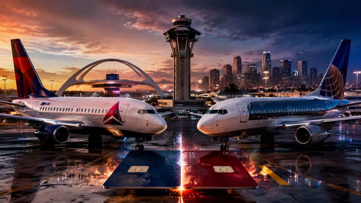 The High-Stakes Skirmish at LAX: Delta vs. United in the Credit Card Arena