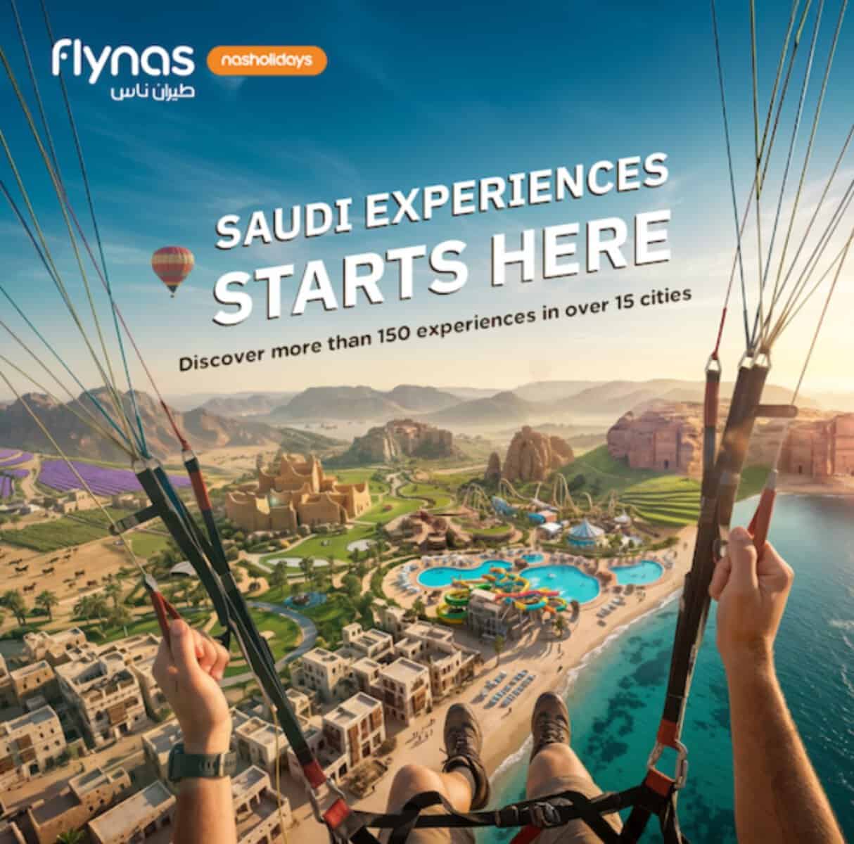 flynas Unveils Saudi Experiences Platform to Amplify Tourism in Line with Vision 2030