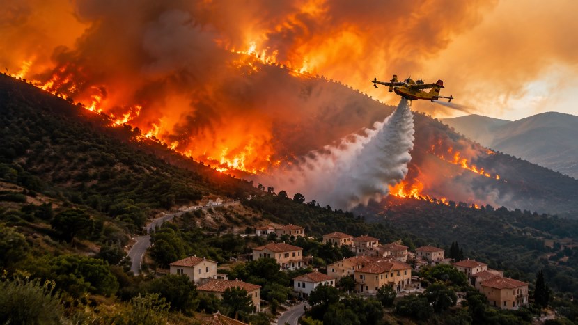 Travel Disruptions in Southern France: Wildfire Chaos Near Pyrénées-Orientales