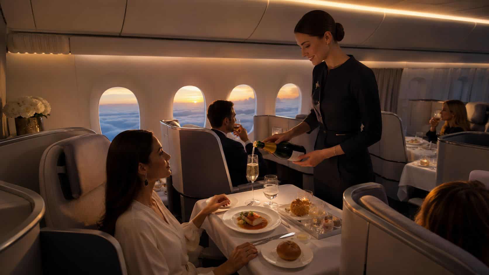 Air France Elevates Travel Experience: New French Beverage Offerings for Premium Passengers