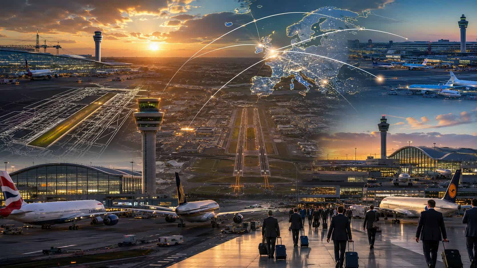 Heathrow Airport Competes with Global Rivals as Europe’s Aviation Landscape Shifts