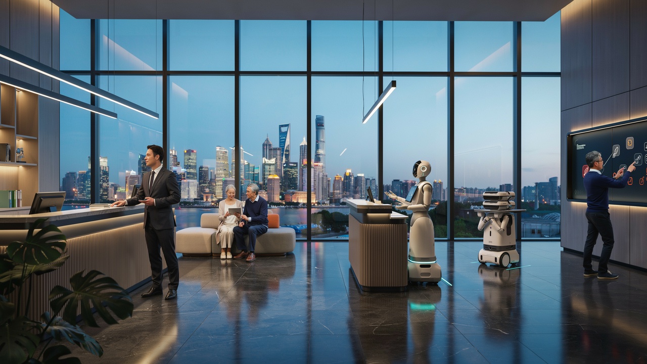 China’s First Fully AI-Controlled Robot Hotel Set to Transform Global Travel Experience