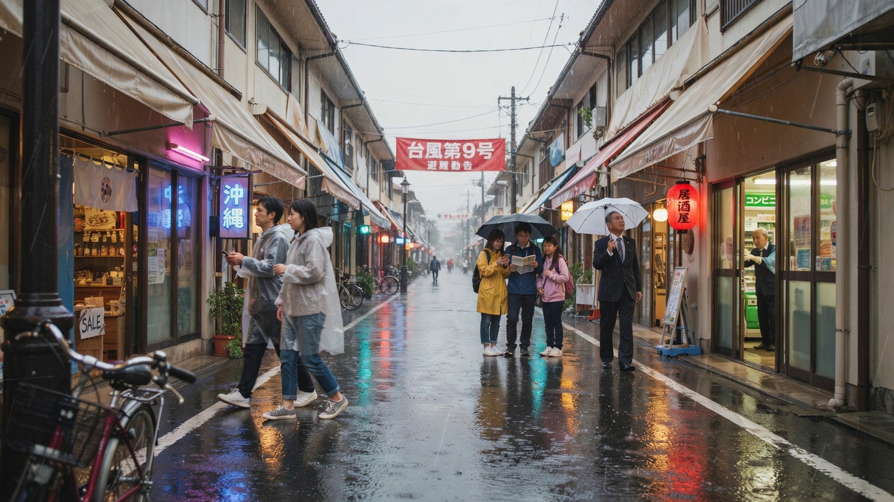 Okinawa’s Tourism on Alert as Typhoon No. 9 Approaches: Travel Disruptions Expected