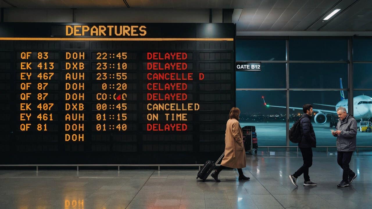 Navigating Travel Challenges: Australia’s Transit Warning for Middle Eastern Hubs