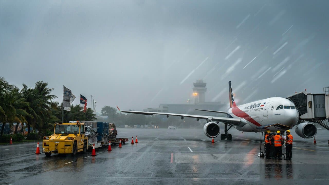 Typhoon Inday Disrupts Travel Plans: Philippine Airlines Cancels International Flights