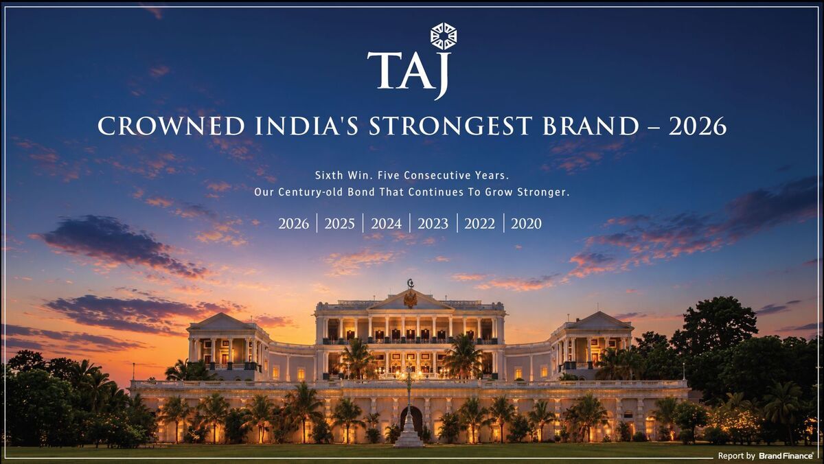Taj Retains Title of India’s Strongest Brand in Luxury Hospitality for Fifth Straight Year