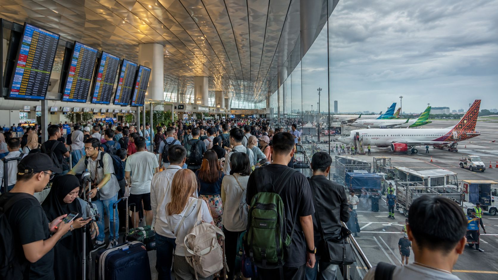 Navigating Flight Disruptions at Jakarta Soekarno-Hatta International Airport: A Guide for Travelers