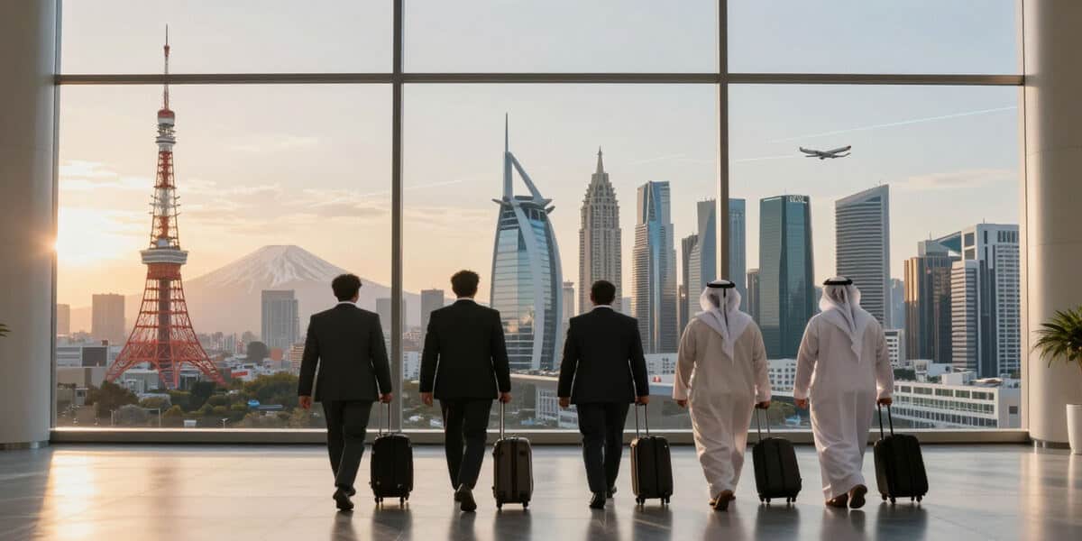 Japan Reduces Travel Risk Advisories for Saudi Arabia, UAE, and Qatar: A New Era for Business Travel and Economic Partnerships
