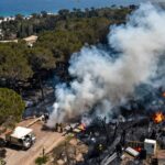 Urgent Wildfire Response in Costa Brava: 2,200 Hectares Burned, Tourists Evacuated