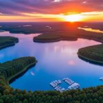 Germany’s Lower Lusatia: A Green Revolution as Former Coal Mines Transform into Europe’s Largest Artificial Lake Network