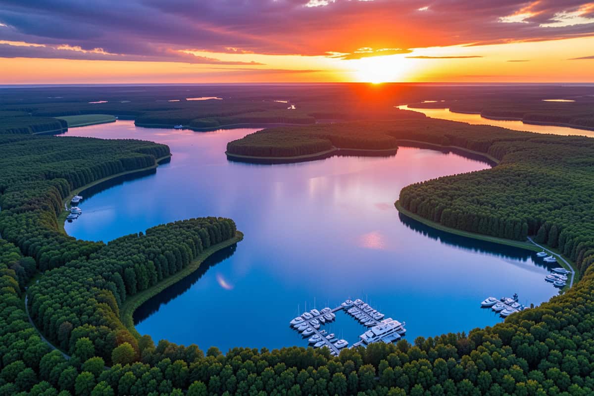 Germany’s Lower Lusatia: A Green Revolution as Former Coal Mines Transform into Europe’s Largest Artificial Lake Network