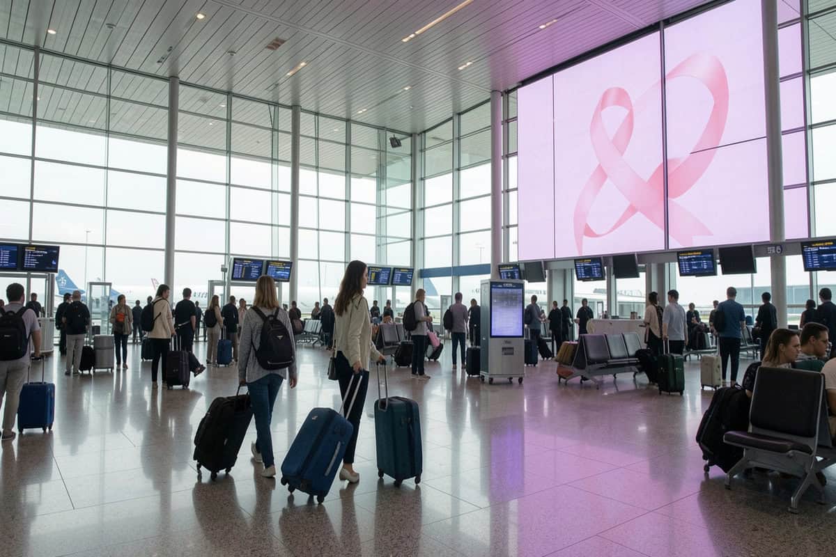 Manchester and East Midlands Airports Champion Breast Cancer Awareness This Summer