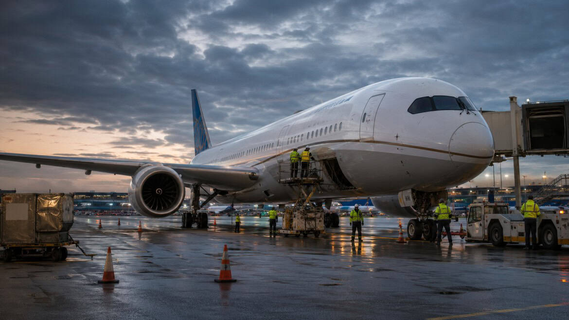 Flight Cancellations at Heathrow: United Airlines’ Boeing 787-9 Faces TCAS Challenges