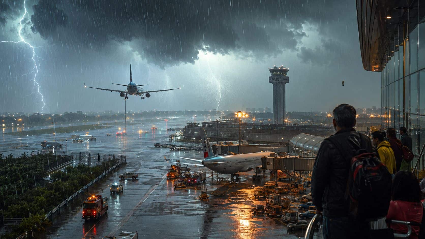Monsoon Mayhem: Mumbai Airport Faces Flight Disruptions Amidst Heavy Rains—A Travel Advisory for Passengers