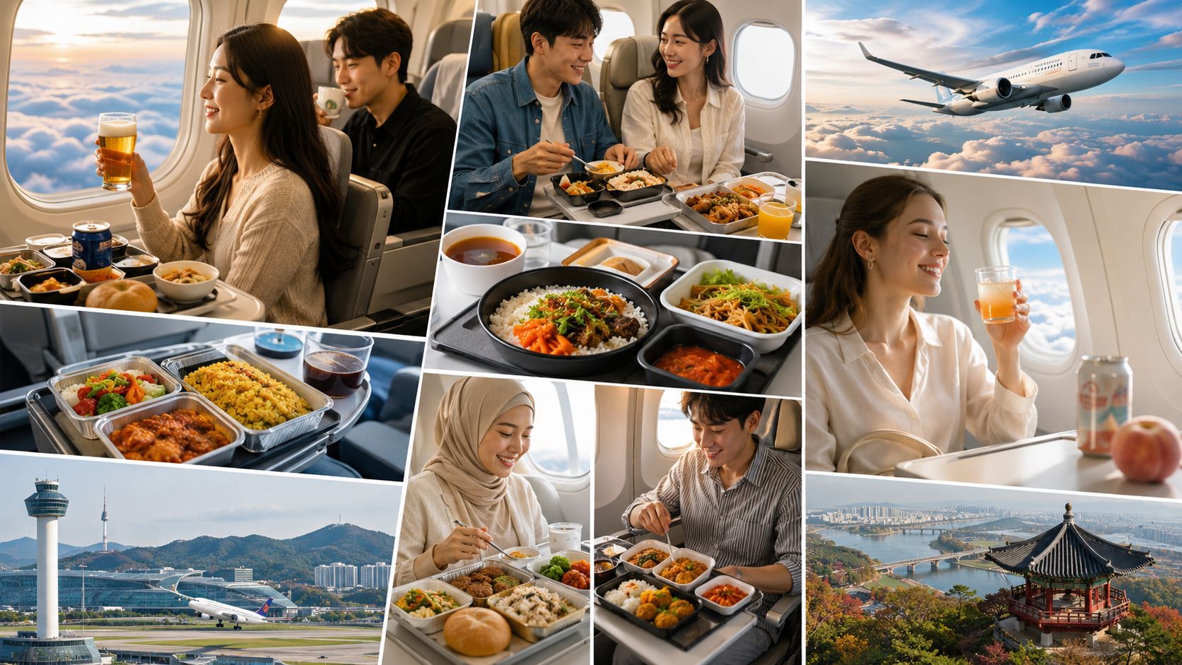 Experience Sky-High Dining: South Korea's Budget Airlines Redefine In-Flight Cuisine