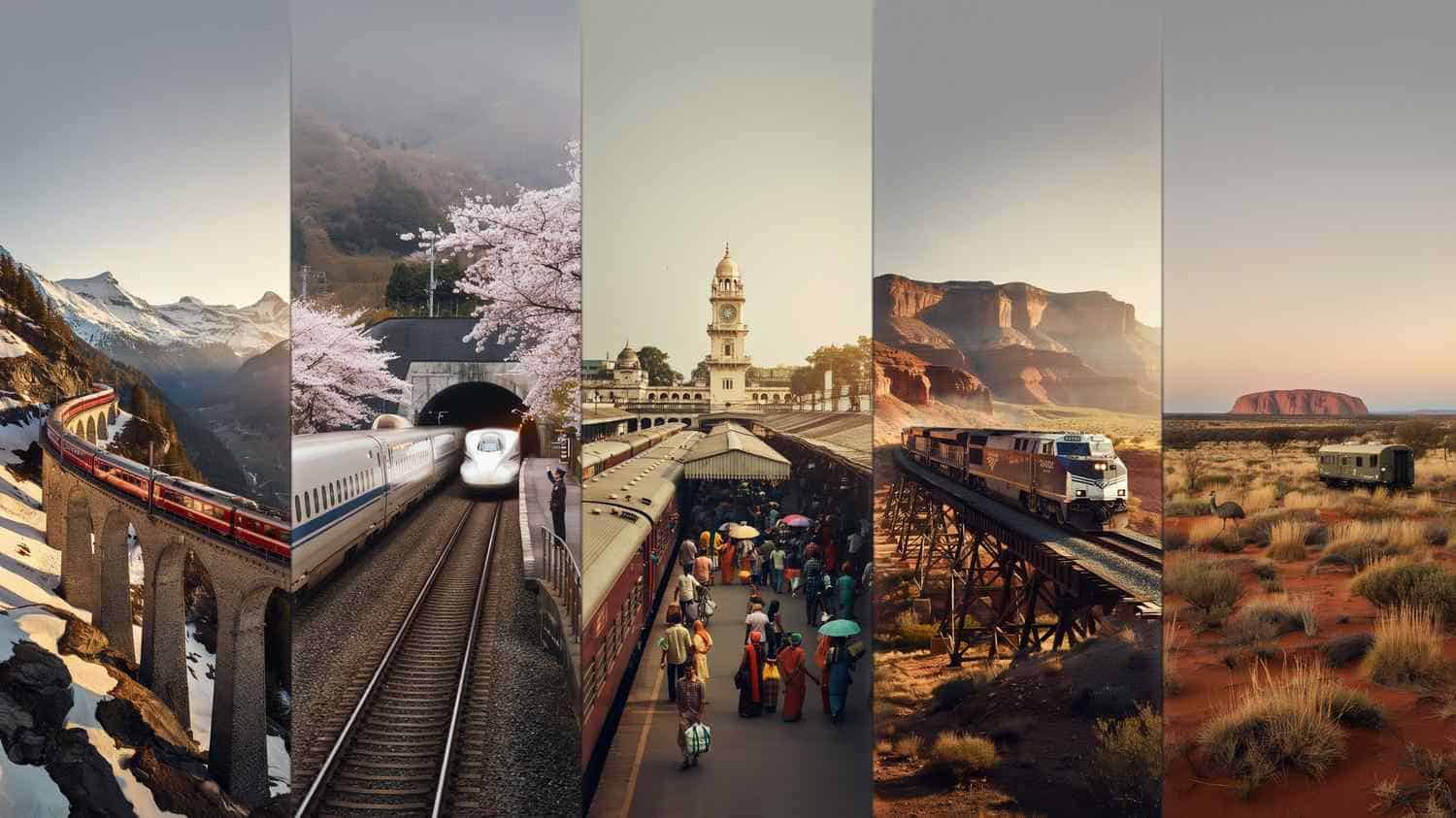 Switzerland and Global Rail Tourism: A Journey Through Iconic Destinations