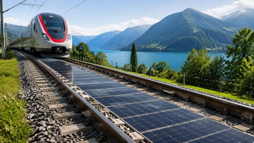Italy Embraces Solar Railway Innovations Following Switzerland’s Successful Clean Energy Transformation