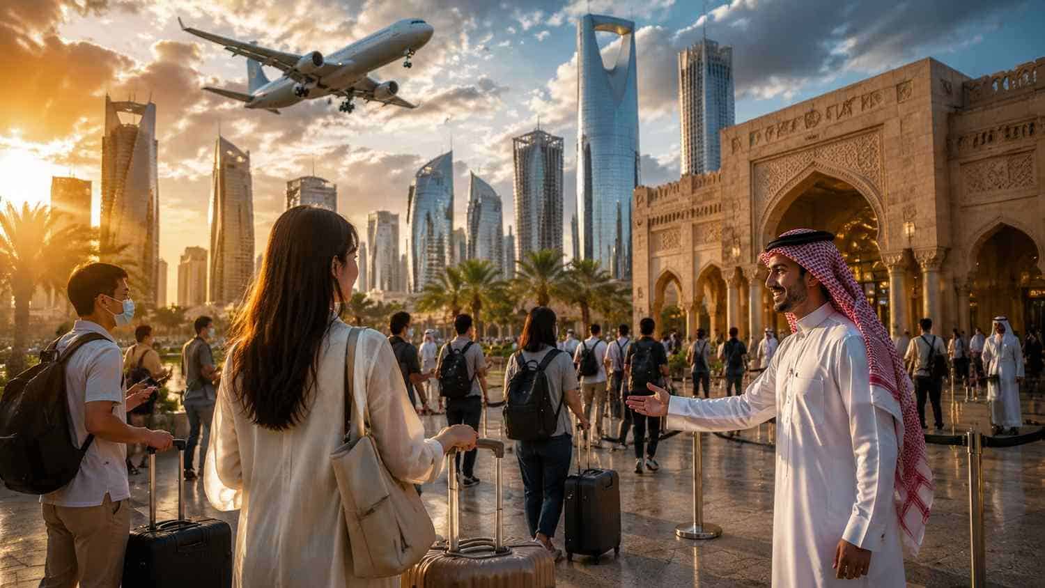 Saudi Arabia Partners with Airlines to Attract Chinese Tourists Under Vision 2030