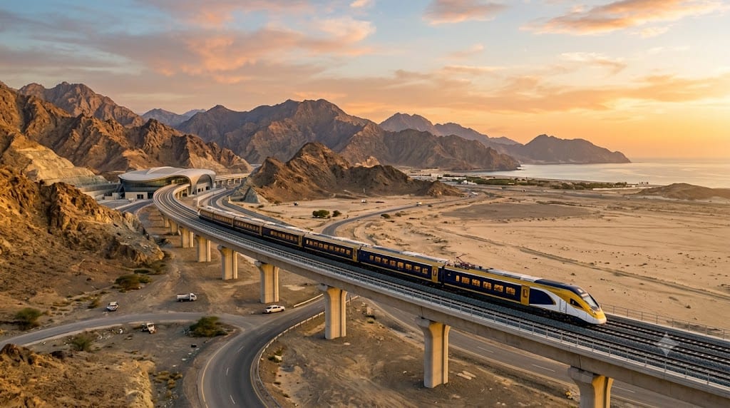 Exploring the Future of Commuting: The UAE’s Groundbreaking Etihad Rail Passenger Service