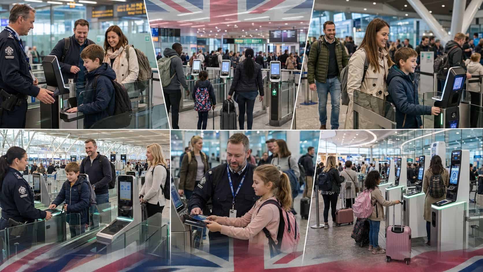 Gatwick Airport Joins Forces with Heathrow and Manchester to Facilitate Family Travel with New eGate Rules