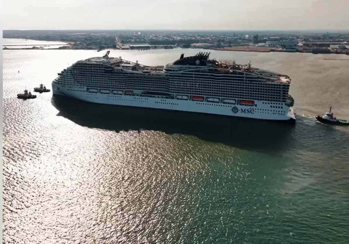 MSC World Asia Enters Sea Trial Phase Ahead of Mediterranean Debut in 2026